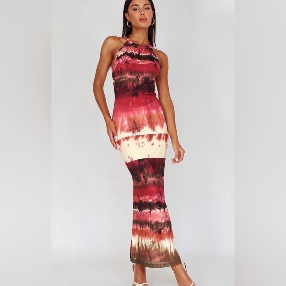 Ya-Ya maxi halter dress